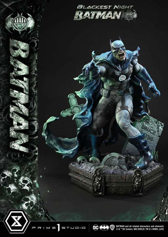 Batman Premium Masterline Blackest Night Statue - 45cm