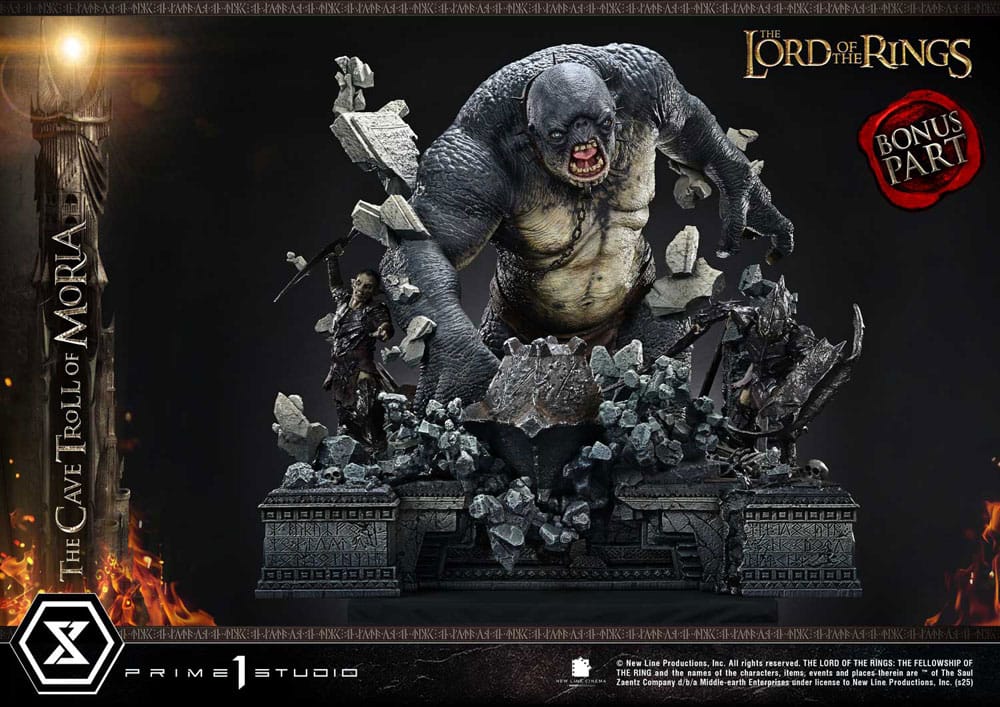Lord of the Rings Premium Masterline 1/6 Cave Troll of Moria Statue - Bonus Version