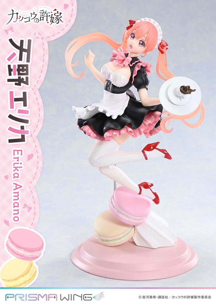 A Couple of Cuckoos Prisma Wing PVC Statue: Erika Amano 24 cm
