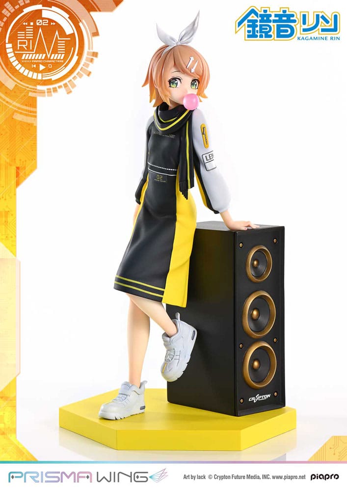 Vocaloid Prisma Wing PVC Statue - Kagamine Rin (Art by lack)