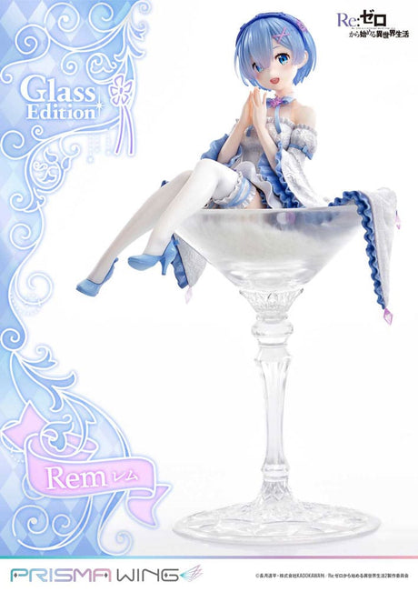 Re:Zero Prisma Wing PVC Statue - 1/7 Rem Glass Edition