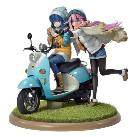 Laid-Back Camp 1/7 Scale Prisma Wing PVC Statues: Nadeshiko & Rin