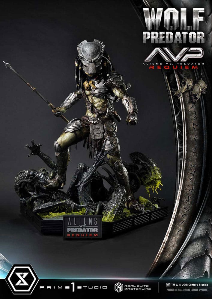 Alien vs. Predator Wolf Predator Deluxe — Prime 1 Studio 1/3 Scale Statue