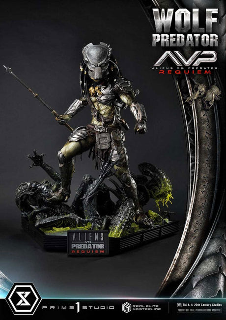 Alien vs. Predator Wolf Predator Deluxe — Prime 1 Studio 1/3 Scale Statue