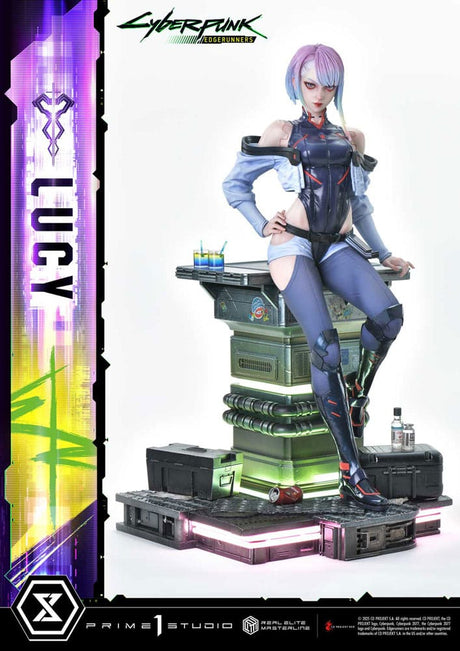 Cyberpunk: Edgerunners Real Elite Masterline Lucy 1/4 Statue, 50cm