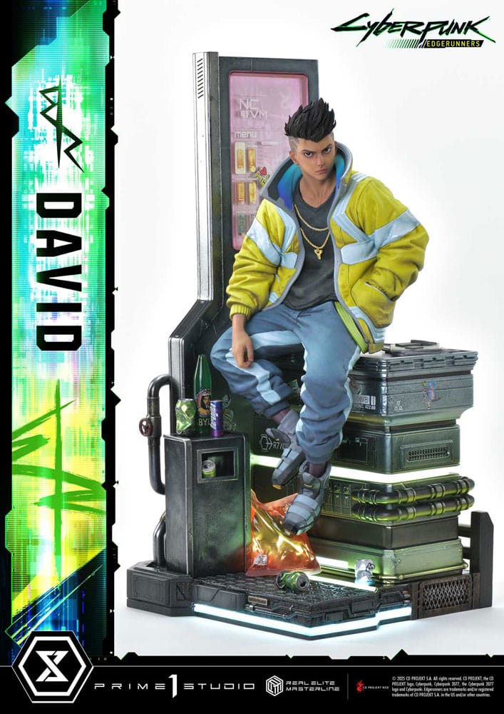 Cyberpunk: Edgerunners - Real Elite Masterline David 1/4 Statue