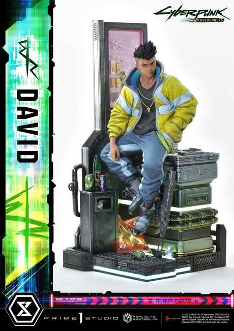 Cyberpunk: Edgerunners 1/4 David Deluxe Bonus Statue by Real Elite Masterline