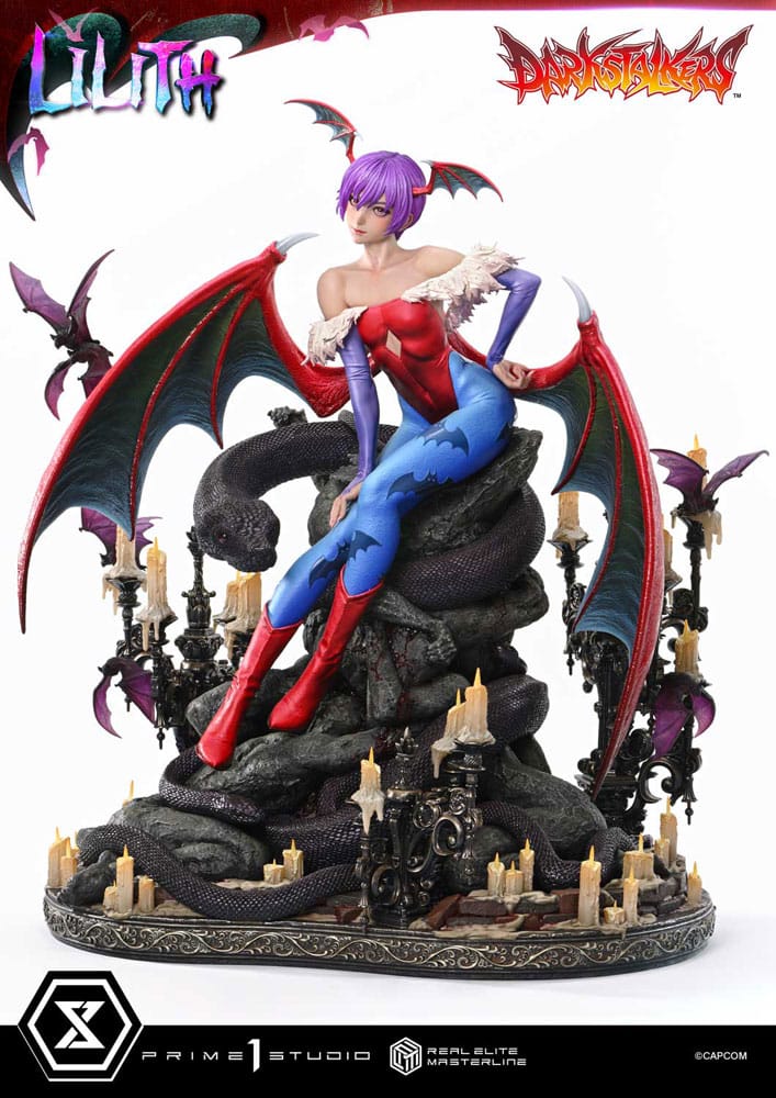 Darkstalkers Elite Masterline Series 1/4 Lilith 52cm Statue
