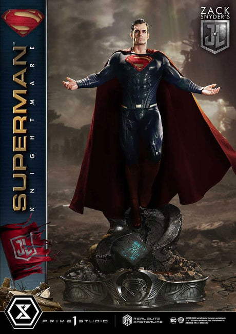Justice League Knightmare Superman Real Elite Statue