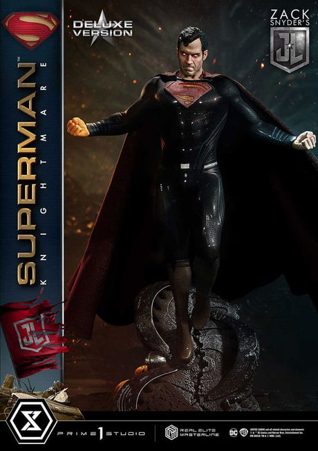 Zack Snyder's 1/3 Justice League Superman Knightmare Edition Deluxe Statue
