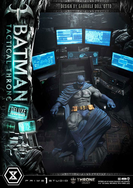 DC Comics 1/3 Scale Batman Tactical Throne Deluxe Statue