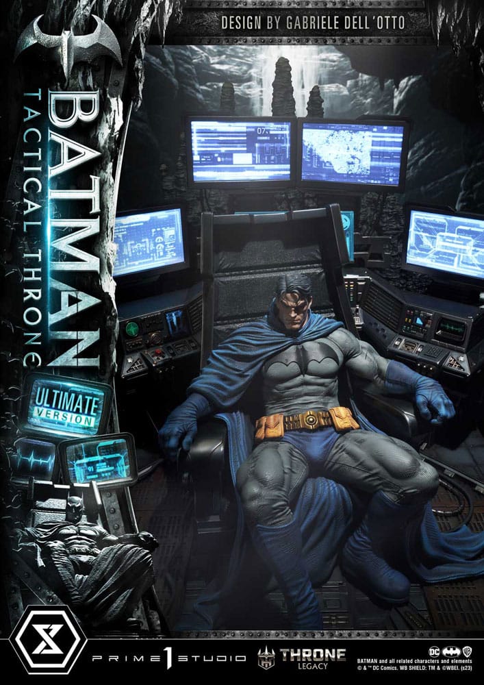DC Comics Batman Tactical Throne Statue: Ultimate Version