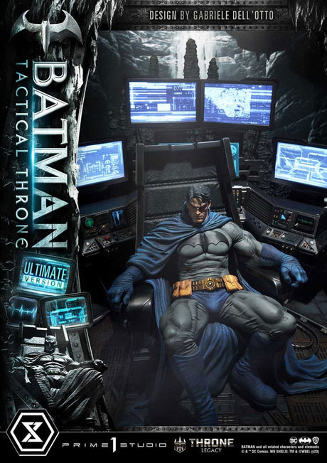 DC Comics Batman Tactical Throne Statue: Ultimate Version