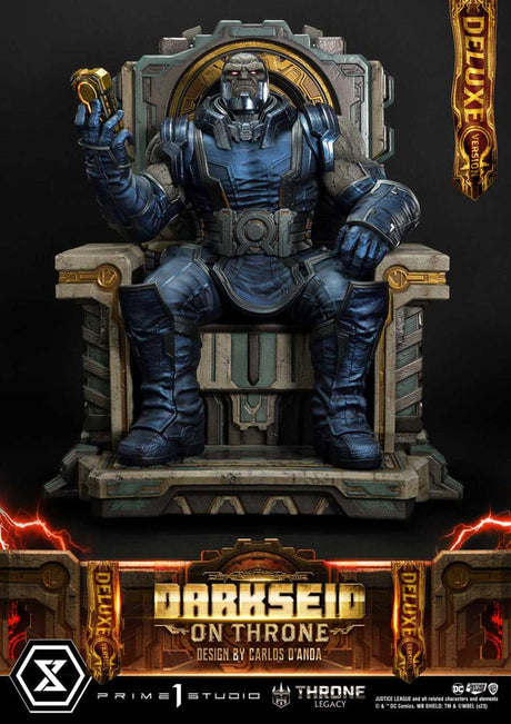 Justice League (Comics) Darkseid Throne Statue by Carlos D'Anda - Deluxe Edition