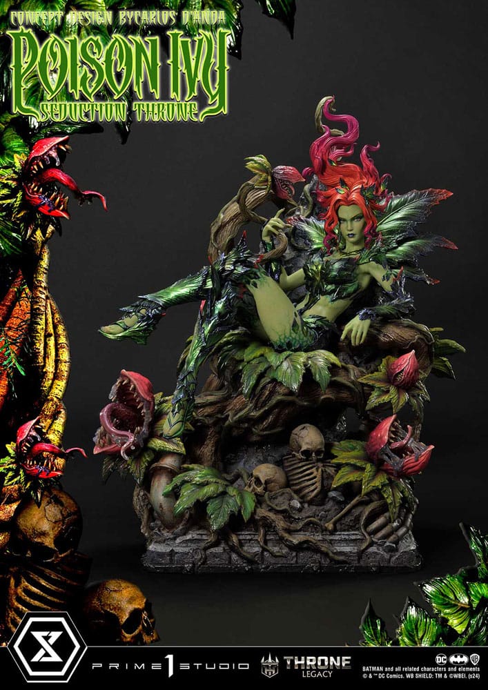 DC Comics 1/4 Legacy Collection Statue: Poison Ivy Seduction Throne
