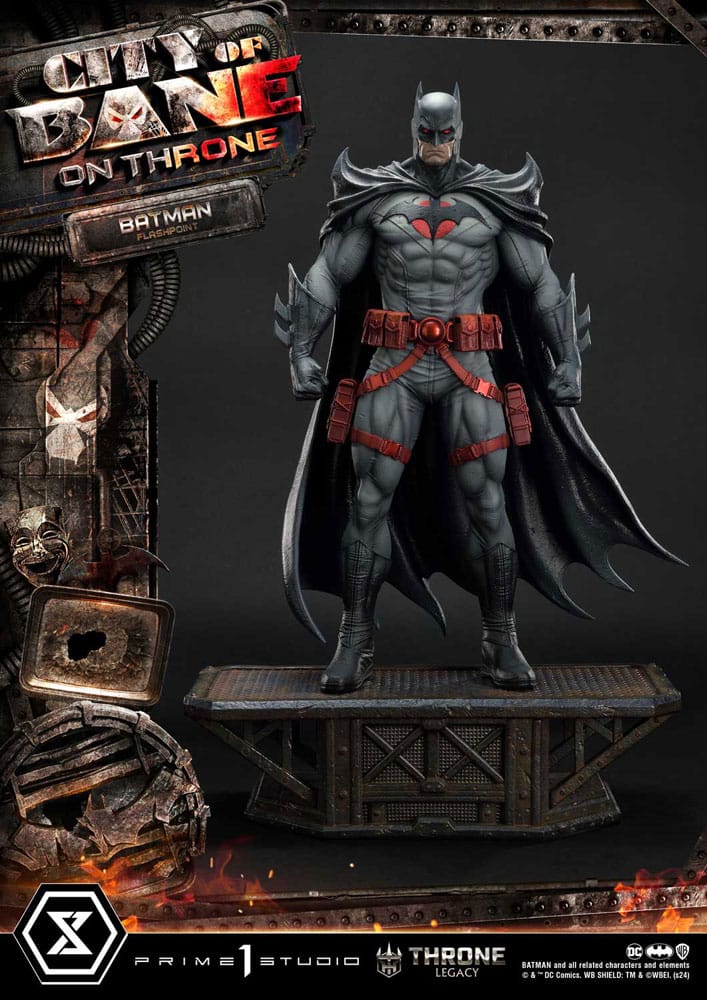 DC Comics Throne Legacy Collection 1/4 Scale Flashpoint Batman Statue