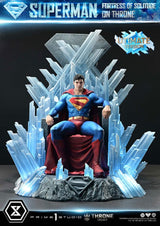 DC Comics 1/4 Superman Fortress Solitude Throne Statue - Ultimate Version