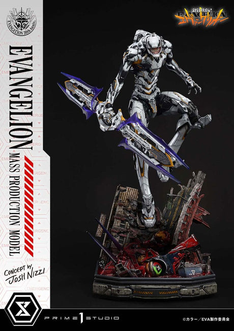 Rebuild of Evangelion: Mass Production Model Statue - Concept By Josh Nizzi