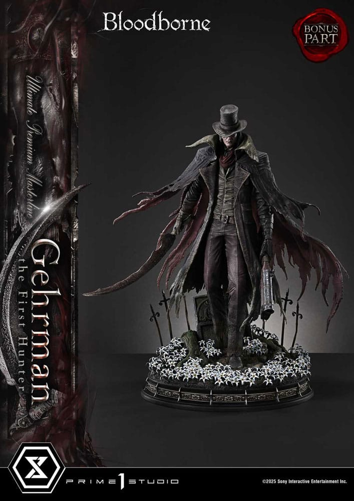 Bloodborne 1/4 Scale Ultimate Premium Gehrman Statue with Bonus