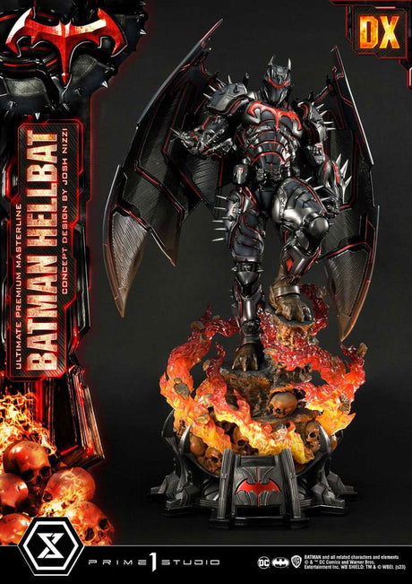 Batman Hellbat Deluxe Statue by Josh Nizzi, 76 cm - Premium Masterline