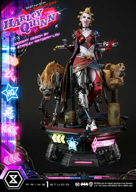 Batman Cyberpunk Harley Quinn Statue 60 cm - Premium Masterline Series