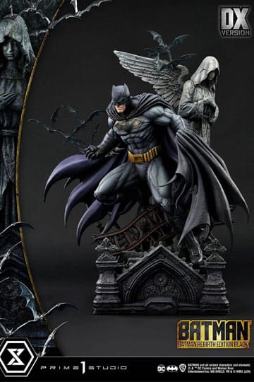 Batman Rebirth Edition Black Deluxe: Premium Masterline Statue