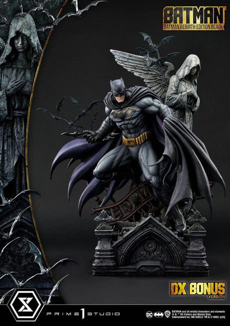 Batman Rebirth Black Deluxe Bonus Edition Statue 1/4 Scale by Prime 1 Studio