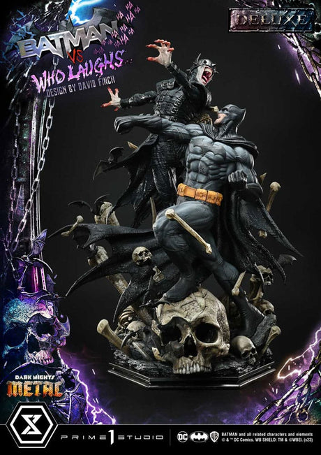 Batman VS Batman Who Laughs 1/4 Scale Premium Masterline Statue