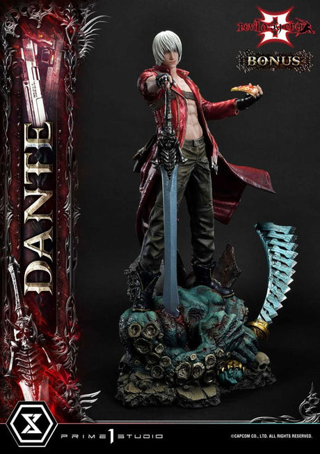 Devil May Cry 3 Dante Deluxe Bonus Statue - Premium Masterline Series