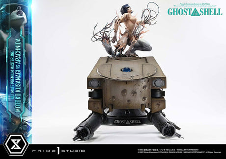 Ghost in the Shell Motoko Kusanagi vs Arachnida 1/4 Scale Statue