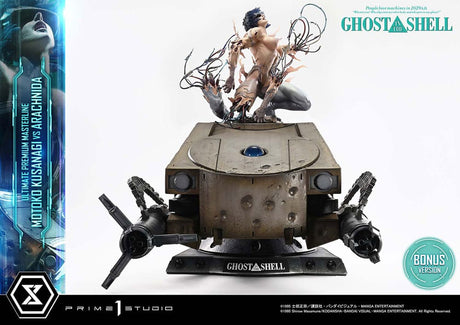 Ghost in the Shell 1/4 Motoko Kusanagi vs Arachnida Premium Statue