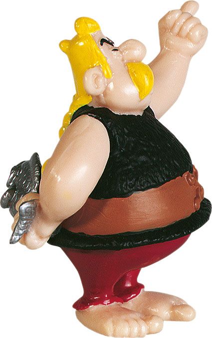 Asterix's Unhygienix Fishmonger Figure - 6 cm by Plastoy