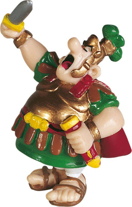 Plastoy Asterix Series: Sword-wielding Centurion Mini-Figure, 8 cm