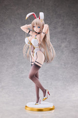 Original Character White Bunny Onee-san PVC Statue by Sakiyamama