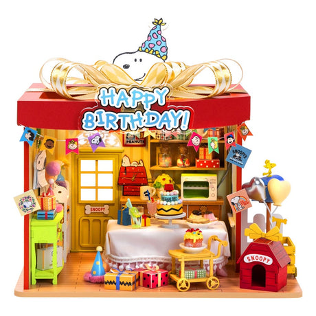 Peanuts Puremind Birthday Party Construction Kit from Pantasy