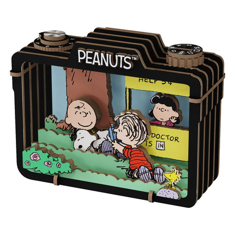 Peanuts Puremind Wooden Theater Model Kit - Summer Snapshot