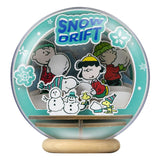 Peanuts Pantasy Puremind Wooden Theater Globe Snow Drift Model Kit