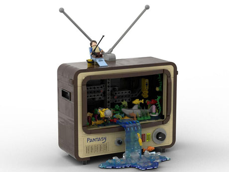 Original-Retro Series: Vintage Television Construction Set (19cm)