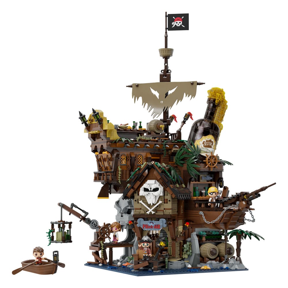 Pantasy Original Pirates Pub Construction Set (44cm, 2858 Pieces)