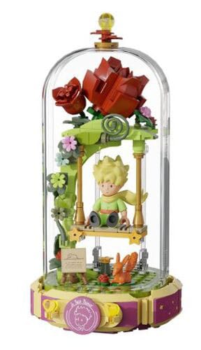 Little Prince Eternity Series Rose Swing Construction Set 20cm