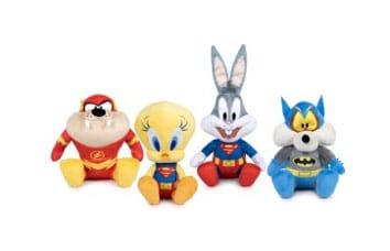 Looney Tunes 100th Anniversary Superheroes Plush Figures Set