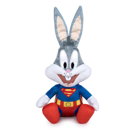 Looney Tunes 100th Anniversary Superhero Bugs Bunny Plush Figure - 20 cm
