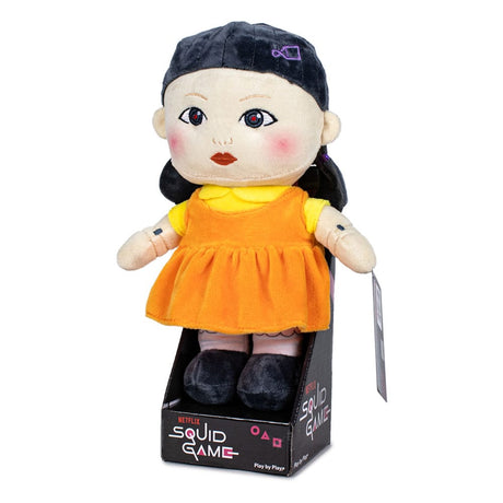Squid Game 28 cm Plush Figure Doll in Display Packaging
