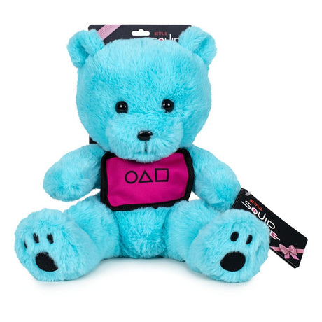 Squid Game 25cm Teddy Bear Plush Figure with Backing Card