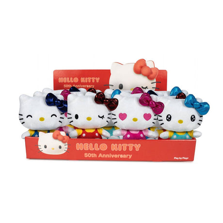 Hello Kitty 50th Anniversary Plush Figures 16 cm Display (12)