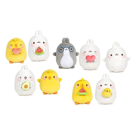 Play By Play Molang Plush Figures 25cm Wave 1 Assorted Bundle