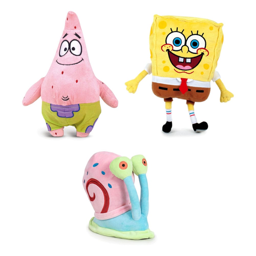 SpongeBob Plush Figure Character Assortment - Set of 12