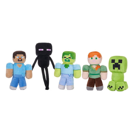 Minecraft Series 1 Play By Play Plush Figures, 30 cm Assortment