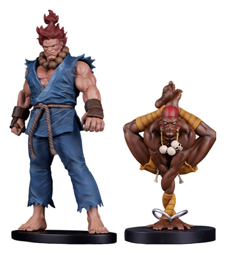 Street Fighter 1/10 Akuma & Dhalsim PVC Statues - Sideshow X PCS