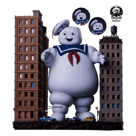 Ghostbusters Stay Puft Marshmallow Man Deluxe Diorama Statue